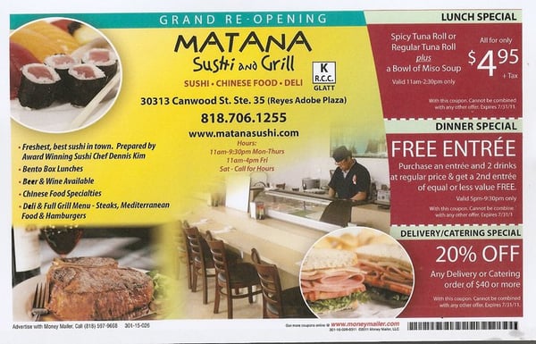 Nippon grill coupons