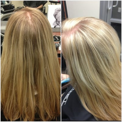 White Blonde Highlights In Blonde Hair Golden blonde to frosty white White Blonde Highlights In Blonde Hair Golden blonde to frosty white