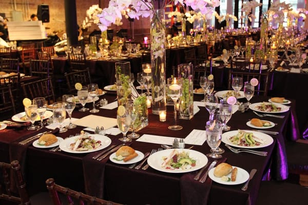 Festive wedding settings Festive wedding settings