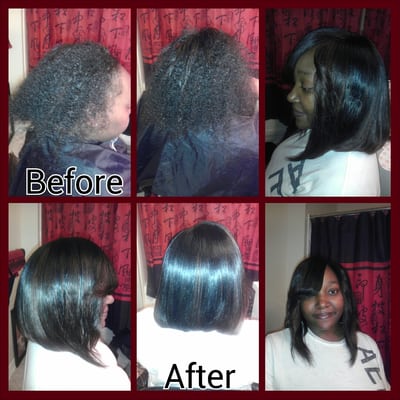 Weave Bobs With Side Bangs Weave Bobs With Side Bangs