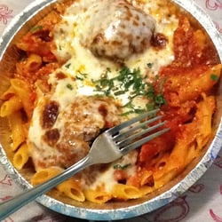 Baked Ziti with Meatballs