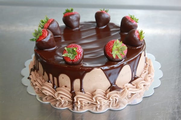 Chocolate Ganache Strawberry Cake Yelp
