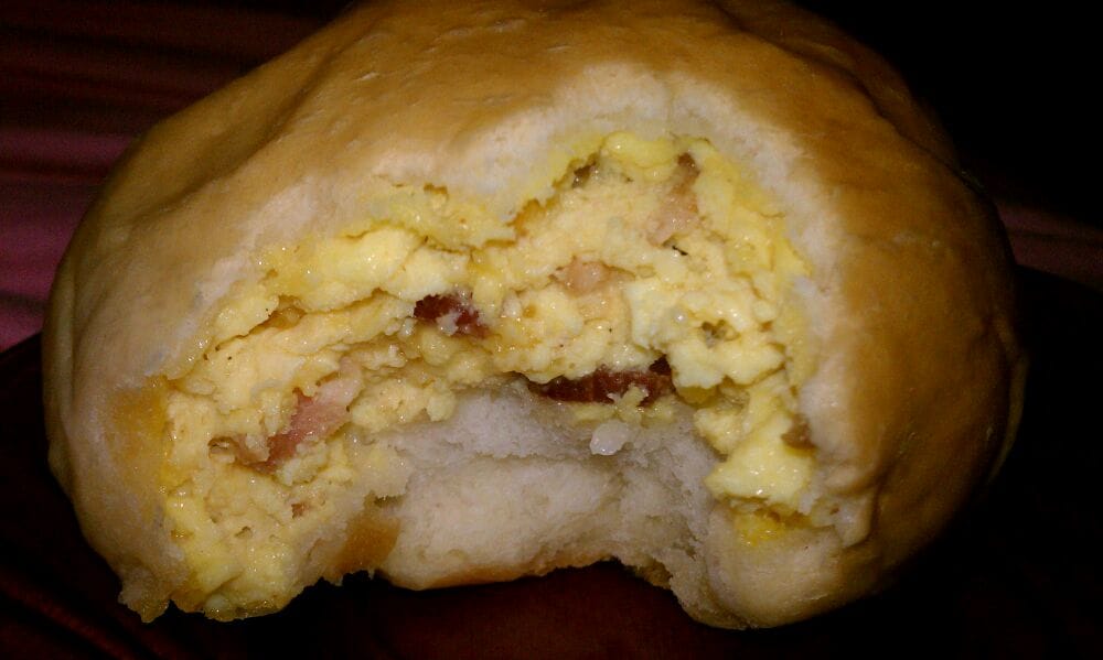 Bacon, egg and cheese kolache Yelp