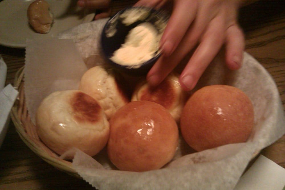 buttery rolls with sweet cream butter Yelp