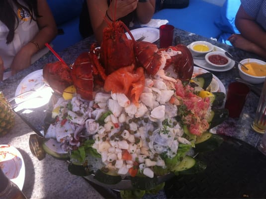 Paradise Cove Beach Cafe Seafood Tower Paradise Cove Beach Cafe Seafood Tower