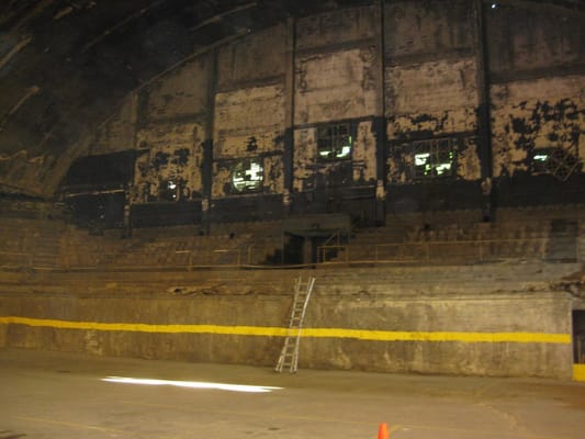 Inside Washington Coliseum today Inside Washington Coliseum today